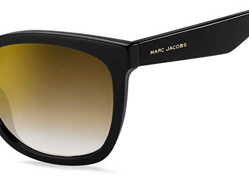 Marc Jacobs Women's MARC309/S Square Sunglasses, Black, 54 mm