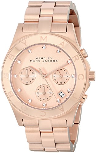 Marc by Marc Jacobs Women's MBM3102 Blade Rose Gold Watch