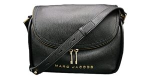 marc jacobs m0016931 black/gold hardware women’s grove mini crossbody bag