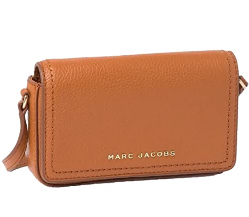 Marc Jacobs H107L01FA21 Groove Smoked Almond Tan With Gold Hardware Pebbled Leather Women's Mini Shoulder Bag