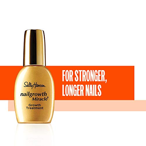 Sally Hansen Diamond Strength Instant Nail Hardener and Nailgrowth Miracle Serum, Nail Kit, Pack of Two, High-Powdered Hardener, Ends Cracking, Splitting and Peeling