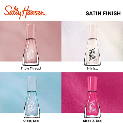 Sally Hansen Insta-Dri Nail Polish, Luxe Finish Collection, Glos-sea, 0.31 fl oz