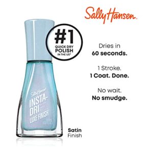 Sally Hansen Insta-Dri Nail Polish, Luxe Finish Collection, Glos-sea, 0.31 fl oz