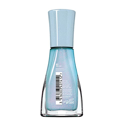 Sally Hansen Insta-Dri Nail Polish, Luxe Finish Collection, Glos-sea, 0.31 fl oz