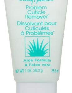 Sally Hansen Problem Cuticle Remover™, Eliminate Thick & Overgrown Cuticles, 1 Oz, Cuticle Remover Cream, Gel, Ph Balance Formula, Infused with Aloe Vera to Soothe and Condition