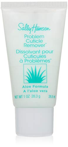 Sally Hansen Problem Cuticle Remover™, Eliminate Thick & Overgrown Cuticles, 1 Oz, Cuticle Remover Cream, Gel, Ph Balance Formula, Infused with Aloe Vera to Soothe and Condition