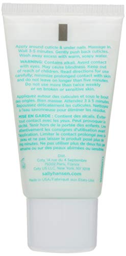 Sally Hansen Problem Cuticle Remover™, Eliminate Thick & Overgrown Cuticles, 1 Oz, Cuticle Remover Cream, Gel, Ph Balance Formula, Infused with Aloe Vera to Soothe and Condition