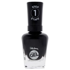 sally hansen miracle gel nail polish, shade onyx-pected 849 (packaging may vary)