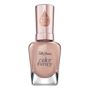 sally hansen color therapy nail polish, re-nude, pack of 1