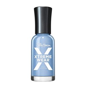 sally hansen hard as nails xtreme wear, babe blue, 0.4 fluid ounce