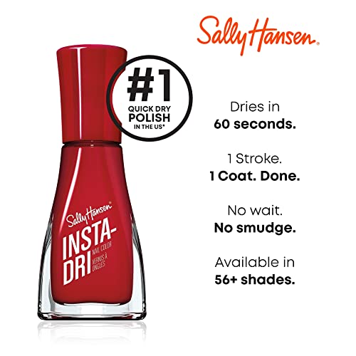 Sally Hansen Insta-Dri Nail Polish Lacquer, Taupe Priority, 0.31 fl oz