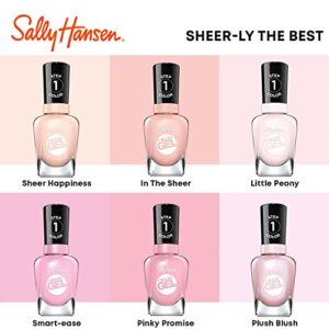 Sally Hansen Miracle Gel Nail Polish, Shade Once Chiffon a Time 248 (Packaging May Vary) (Sheer)