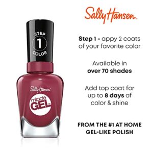 Sally Hansen Miracle Gel Nail Polish, Shade Once Chiffon a Time 248 (Packaging May Vary) (Sheer)