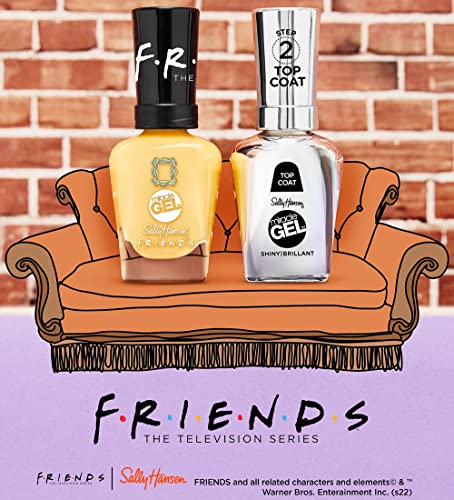 Sally Hansen Miracle Gel Friends Collection, Nail Polish, Yellow Taxi, 0.5 fl oz