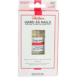 sally hansen hard as nails strengthener clear 0.45 ounce (13.3ml) (3 pack)