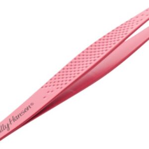 Sally Hansen Raise Some Brows-Slant Tip Tweezer with Platform, Eyebrow Tweezers,Tweezers, Pointed Tweezers, Grasp Hairs Firmly and Securely