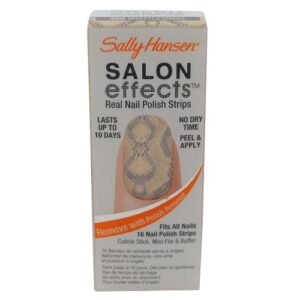 sally hansen salon effects nail polish strips – brattlesnake