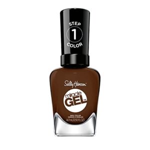 sally hansen miracle gel nail polish, been there, dune that, 0.5 fl oz