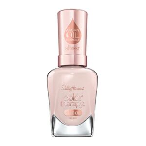 sally hansen color therapy lacquer nail polish, bare kiss, 0.5 fl. oz.