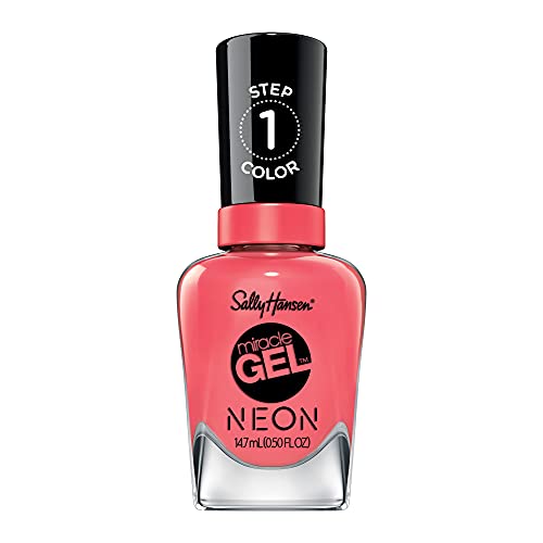 Sally Hansen Miracle Gel Neon Collection, 873 Flash of Bright