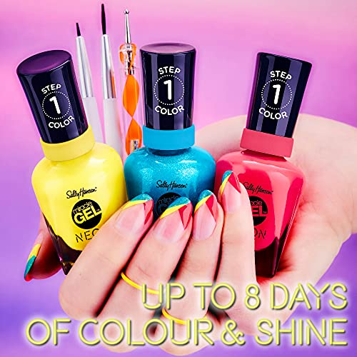 Sally Hansen Miracle Gel Neon Collection, 873 Flash of Bright