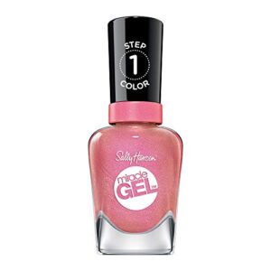sally hansen miracle gel nail polish lacquer, eternally grapefruit – 0.5 fl oz