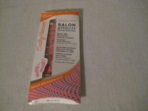 sally hansen salon effects – pedicure toe-riffic – nail polish strips