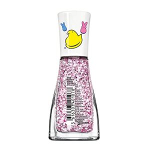 Sally Hansen Insta Dri Fast Dry Nail Polish, PEEPS Sparkly Wild Berry, 0.31 fl oz