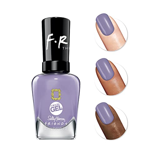 Sally Hansen Miracle Gel Friends Duo 2 pack: THE ONE WITH (LAVENDOOR & TOP COAT SHINY)