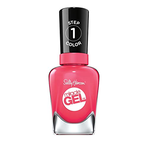 Sally Hansen Miracle Gel Nail Polish, Shade Electric Pop 339 (Packaging May Vary)