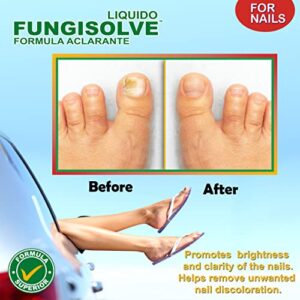 Fungisolve Nail Clarifying - clears out keratin debris where nail fungus thrives 1oz