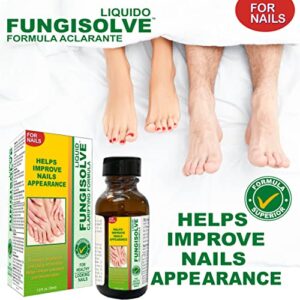 Fungisolve Nail Clarifying - clears out keratin debris where nail fungus thrives 1oz