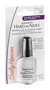 sally hansen hard as nails with nylon nude 0.45 ounce blister (13ml) (2 pack)