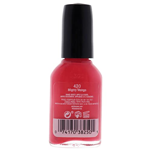 Sally Hansen Hard as Nails Color, Mighty Mango, 0.45 Fluid Ounce