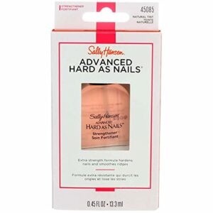 sally hansen advanced hard as nails natural tint 0.45 ounce (13.3ml) (2 pack)