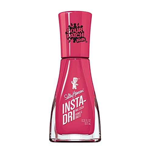 Sally Hansen Insta-Dri x SOUR PATCH KIDS Polish, Pink Punch, .31 fl oz