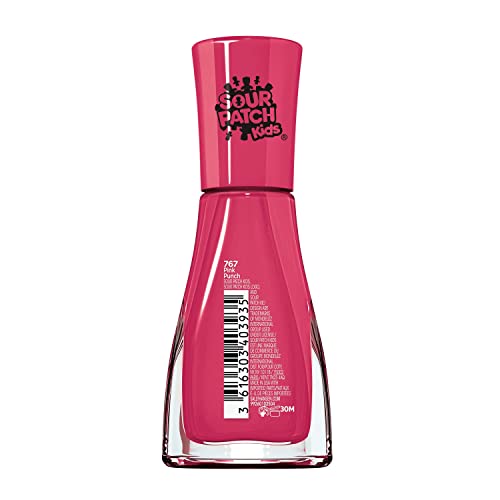 Sally Hansen Insta-Dri x SOUR PATCH KIDS Polish, Pink Punch, .31 fl oz