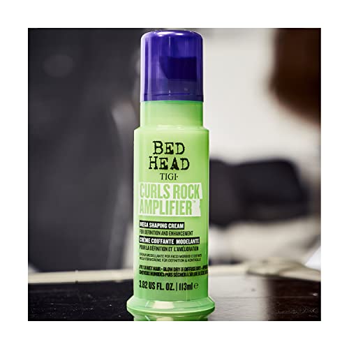 Bed Head by TIGI Curls Rock Amplifier Curly Hair Cream for Defined Curls 3.82 fl oz