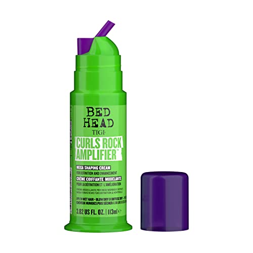 Bed Head by TIGI Curls Rock Amplifier Curly Hair Cream for Defined Curls 3.82 fl oz