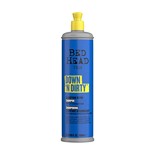 TIGI Bed Head Down N' Dirty Clarifying Detox Shampoo for cleansing 20.29 fl oz