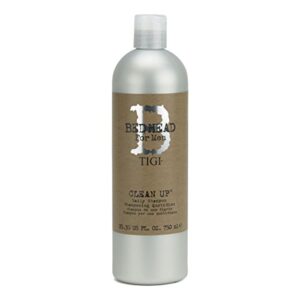 tigi bed head men clean up shampoo, 25.36-ounce
