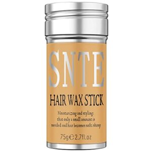 samnyte hair wax stick, wax stick for hair wigs edge control slick stick hair pomade stick non-greasy styling wax for fly away & edge frizz hair 2.7 oz
