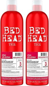 bed head by tigi urban antidotes resurrection shampoo and conditioner for damaged hair 25.36 fl oz 2 count