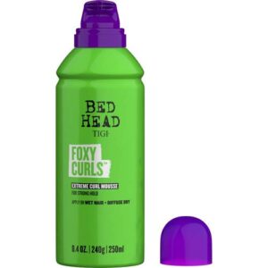 Bed Head by TIGI Foxy CurlsTM Curly Hair Mousse for Strong Hold 8.4 oz (Pack of 2)