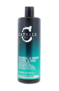 tigi catwalk oatmeal & honey shampoo (for damaged hair) 750ml/25.36oz