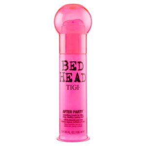 tigi smoothing, frizz control & shine by tigi bed head after-party smoothing cream 100ml, clear