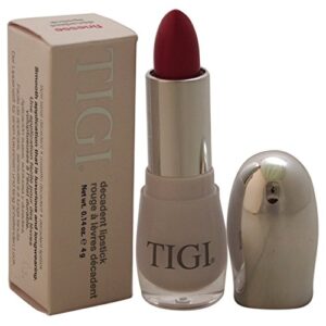 tigi bed head decadent lipstick for women, finesse, 0.14 ounce