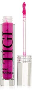 tigi cosmetics luxe lip-gloss, chic, 0.11 ounce