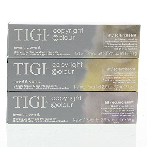 TiGi Copyright Colour 100/83 Ultra Light Ash Gold Blonde High Lift 2 Ounce 60 Milliliters