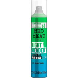 TIGI Bed Head Lightheaded Hairspray with a Light Flexible Hold 5.5 oz